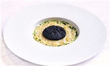 Risotto of New Potatoes with Kaluga Caviar and Chive